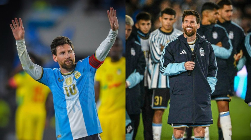 Lionels Mesi. Foto: Selección Argentina