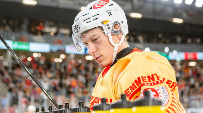 Oskars Lapinskis. Foto: SCL Tigers