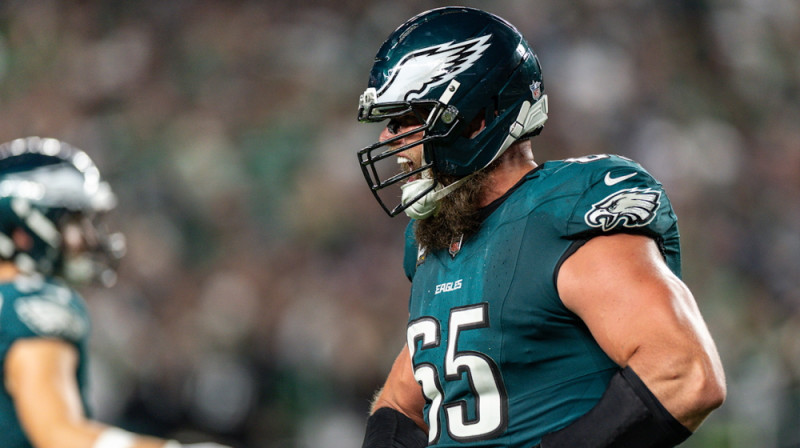 Leins Džonsons. Foto: Philadelphia Eagles