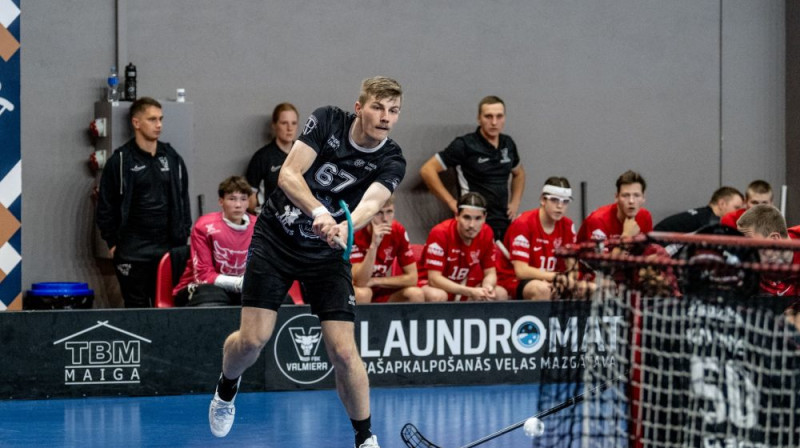 Klāvs Araks, foto: Jānis Lārmanis, Floorball.lv