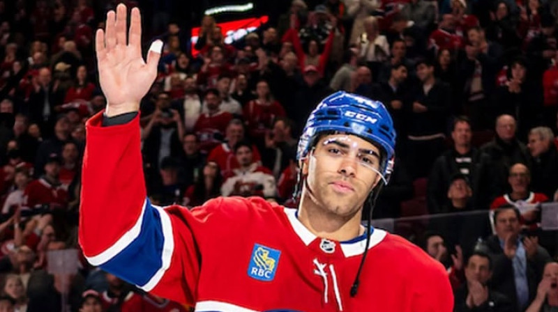 Džeidens Strubls. Foto: Canadiens de Montréal