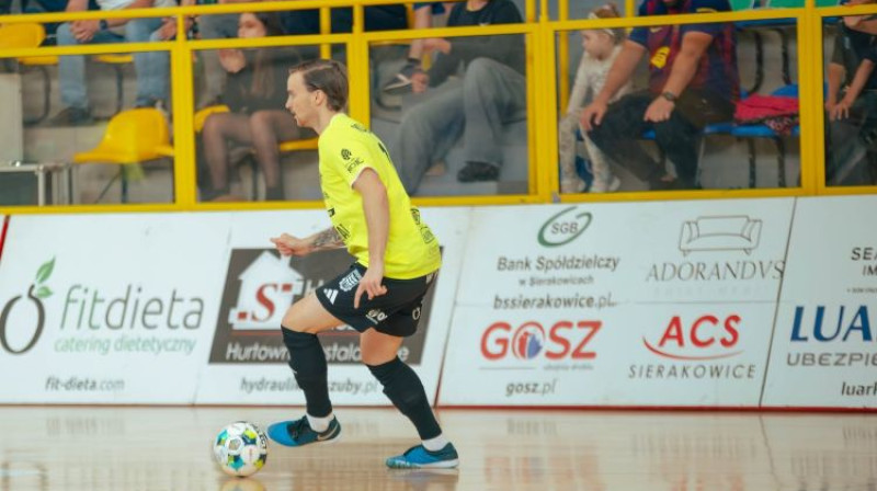 Viktors Kuļepovs. Foto: We-Met Futsal Club Gmina Sierakowice
