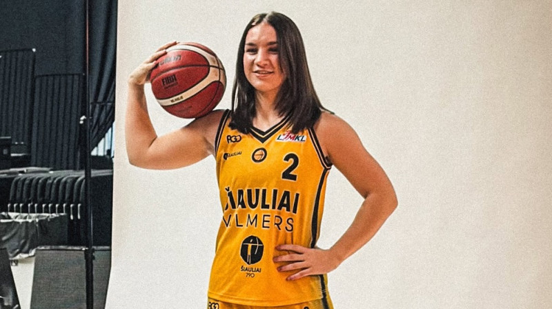 Madara Šmite 2026. gada oktobrī. Foto: Šiauliai/Vilmers