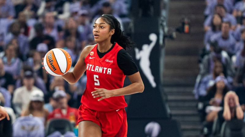 Endžela Rīza 2026. gada 19. oktobrī. Foto: Atlanta Dream