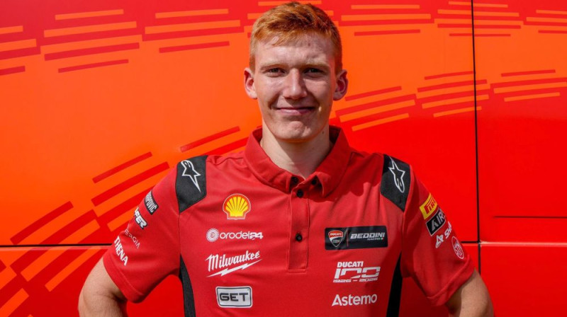 Nikolajs Skovbjergs. Foto: Ducati Corse