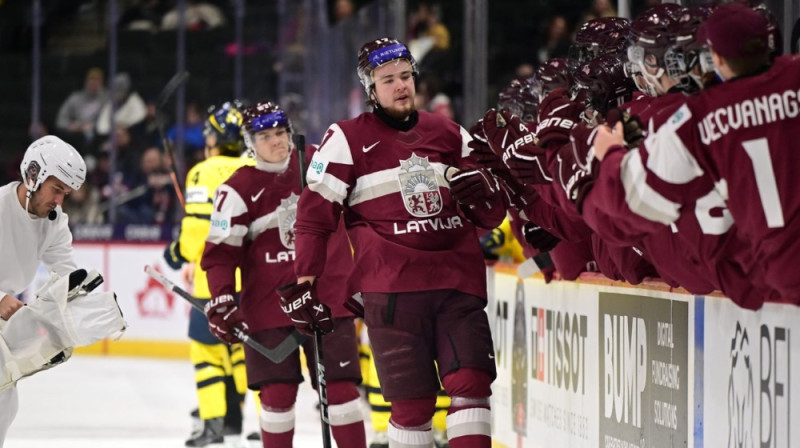 Kristers Ansons. Foto: IIHF