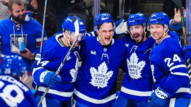 Teodors Bļugers. Foto: Toronto Maple Leafs