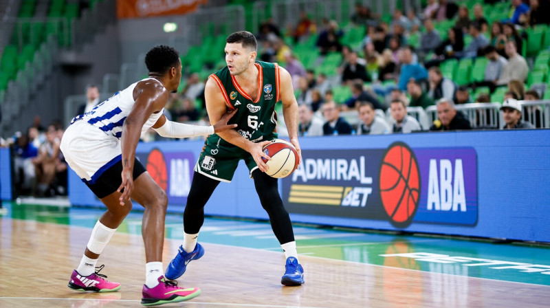 Rihards Lomažs. Foto: Filip Barbalić/Olimpija Ljubljana