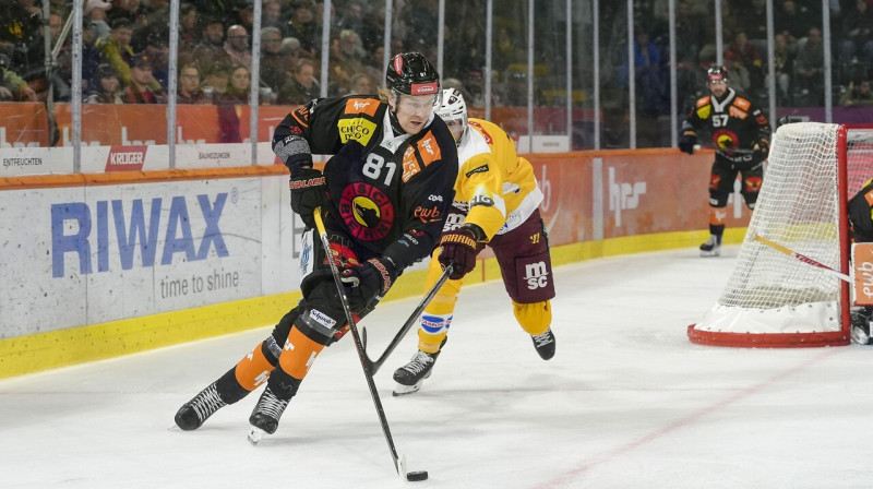 Rodrigo Ābols ar ripu. Foto: SPP Sport Press Photo/Scanpix