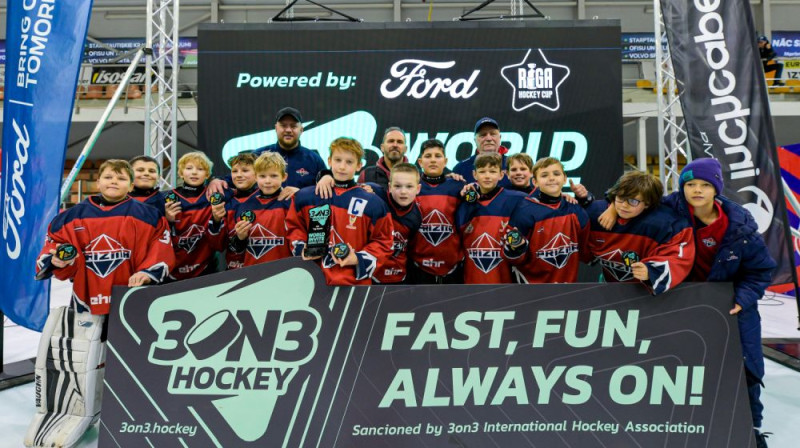 HK "Prizma", foto: Gustavs Ruģelis, 3on3 Hockey