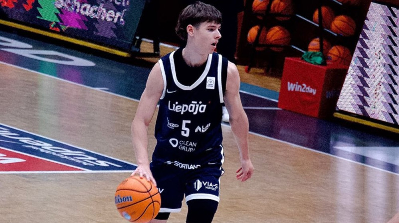 Rets Martinsons Foto: Liepājas Basketbols
