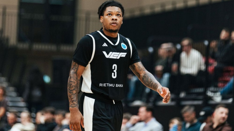 Džordans Sīrss Foto: Mārtiņš Goldbergs/VEF Rīga