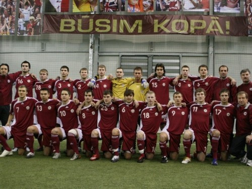 Latvijas U-19 futbolistiem turnīrs Itālijā