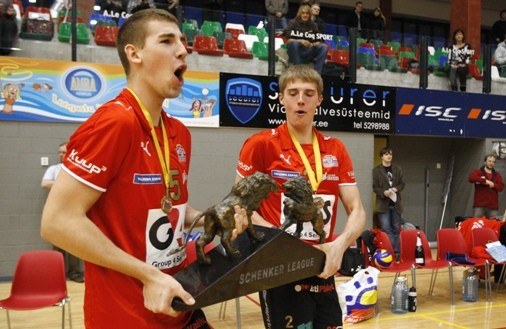 "Schenker" līgā uzvar "Selver" volejbolisti