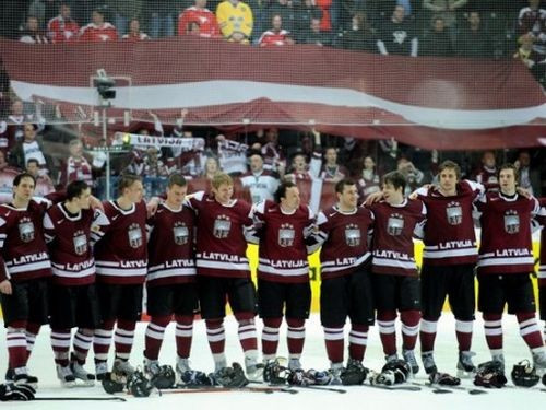 Latvijas izlase piektā labākā vairākumā, sestā mazākumā