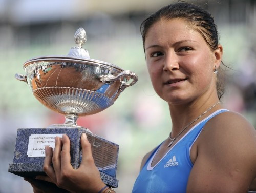 Ranga līdere Safina triumfē Romā