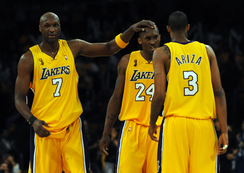 Pirmajā finālspēlē uzvar ''Lakers''