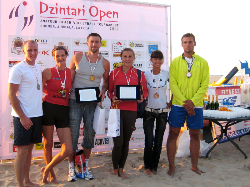 "Dzintari OPEN 2009" rekordskaits dalībnieku