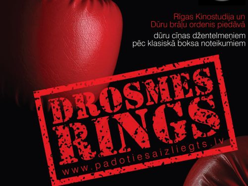 Rīgas Kinostudija aicina uz cīņas šovu "Drosmes rings"