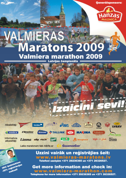 "Sportlat Valmieras maratons 2010" pirmā oficiālā prezentacija