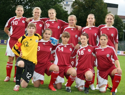 U-17 izlases futbolistes sagrauj Igauniju