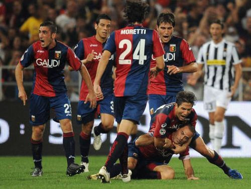 "Juventus" Dženovā zaudē pirmos punktus