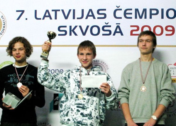 Noskaidroti Latvijas čempioni skvošā