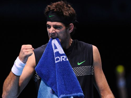 Del Potro par mata tiesu tiek pusfinālā, līdzi paņemot Federeru