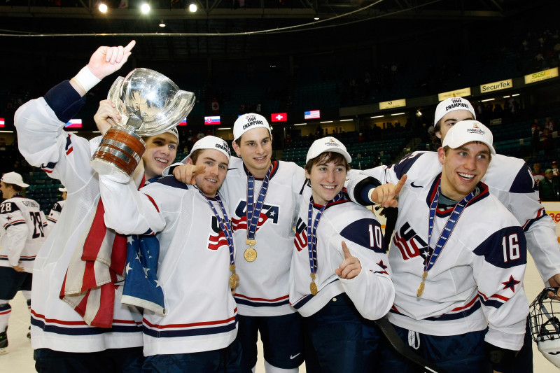 Pasaules U-20 čempionātā triumfē ASV hokejisti