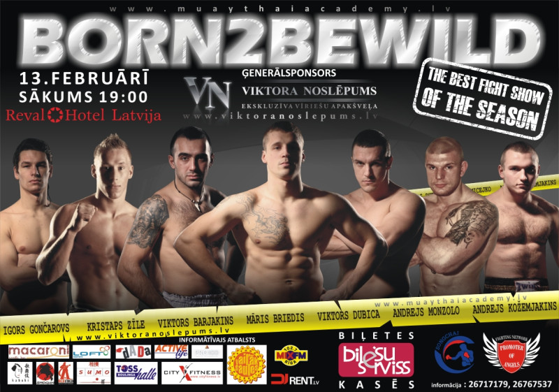Noslēdzies cīņu šovs "Born2BeWild"