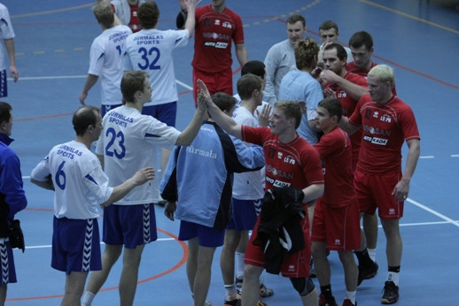 "LSPA" pieveic "Jūrmalas sports" handbolistus