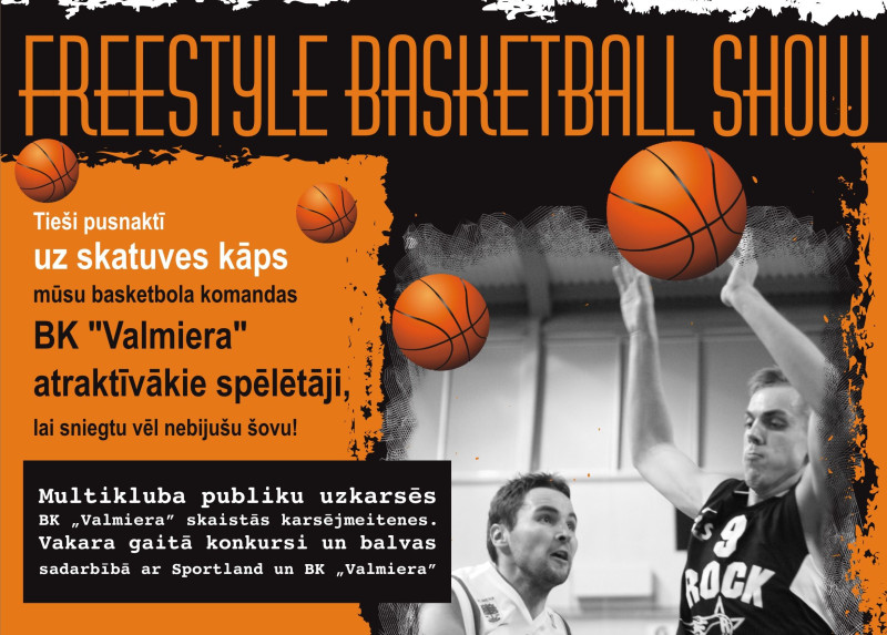 "Valmiera" spēlētāji uzstāsies ar atraktīvu šovu