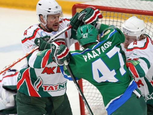 ''Ak Bars'' viesos pieveic ''Salavat Yulaev''