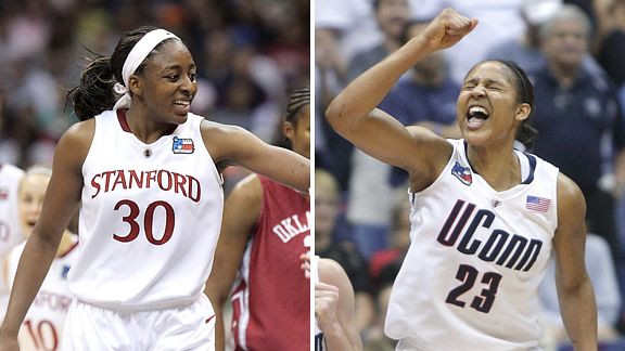 Finālā "UConn pret Stanford"