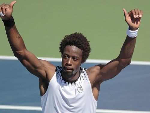 "US Open" vīriešu vienspēļu ceturtdaļfinālā Džokovičs pret Monfisu
