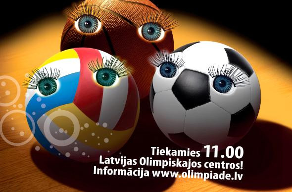 Sestdien septiņās Latvijas pilsētās notiks "Olimpiskā diena"