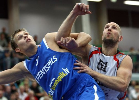 BK "Ventspils" bezierunu zaudējums pret "Rytas"