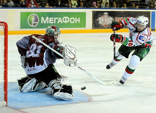 "Ak Bars" - "Dinamo". 2:1 spēle galā!