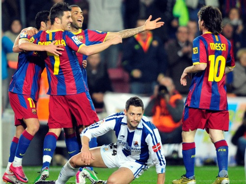 "Barcelona" un "Real" izcīna kārtējās uzvaras, "Espanyol" paklūp