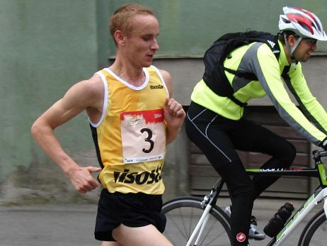Žolnerovičs labo Latvijas rekordu pusmaratonā