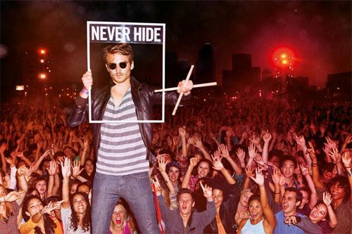 RayBan "Never Hide" foto konkurss