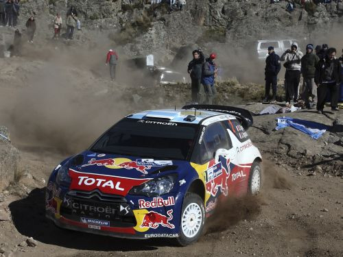 Argentīnas WRC rallijā līderis Ožjē, Latvala izstājas