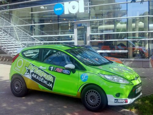 Latgales rallijā debitēs ''Ford Fiesta R2'' automašīna