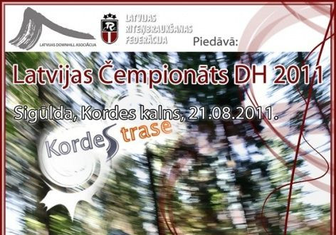 Latvijas Downhill čempionāts 21. augustā Siguldā