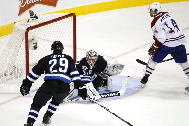 Plekanecam 1+2, "Canadiens" sagrauj "Jets"