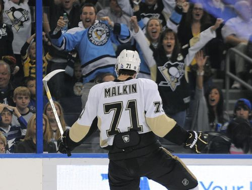 Malkinam 12 minūtēs hat-trick