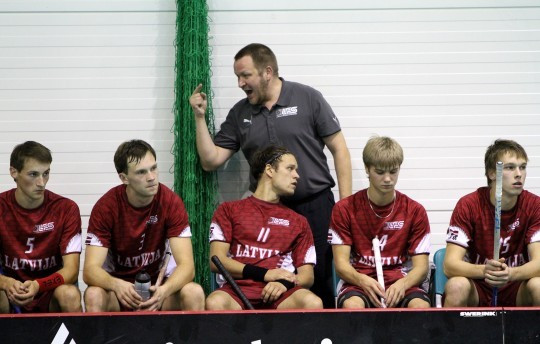 Tiksies Latvijas un Šveices florbola izlases