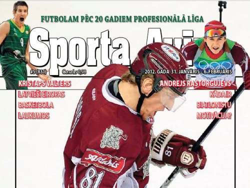 Sporta Avīze. 2012.gada 5.numurs (31.janvāris - 6.februāris)