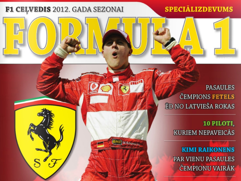 "Formula 1" žurnāls dodas pie lasītājiem