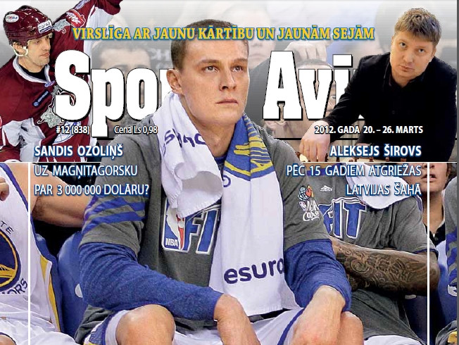 Sporta Avīze. 2012.gada 12.numurs (20.marts - 26.marts)